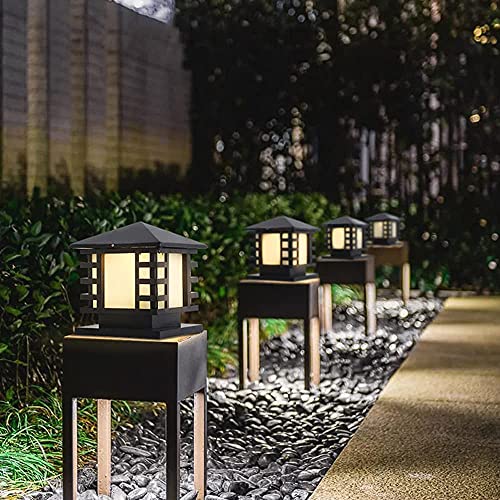 Lampes extérieures étanches IP65 avec colonnes en aluminium durable - 6