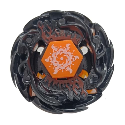 Image of Funstars Black Sol Blaze Eclipse Metal Fury Spinning Top with String Launcher(V145AS)