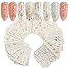 Produktbild Blue Vesse 3D Bronzing Silber Nail Sticker Set DIY TraumFänger Nail Art Decals Nägel Dekoration Maniküre Werkzeuge für Frauen Mädchen 30 Blatt