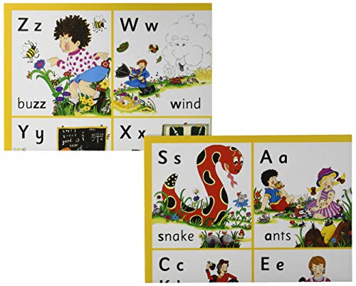 Buy Jolly Phonics Letter sound Wall Charts: In Print Letters (British