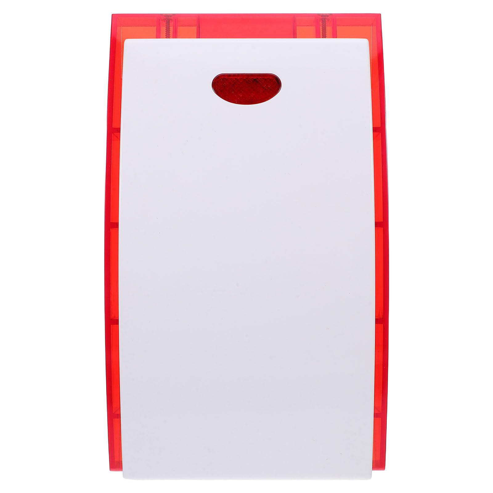 GLEAVI Sirena de Alarma Intermitente para Exteriores Bocina Potente y Carcasa de Plástico Ip-54 para Sistemas de Monitoreo y Protección del Hogar