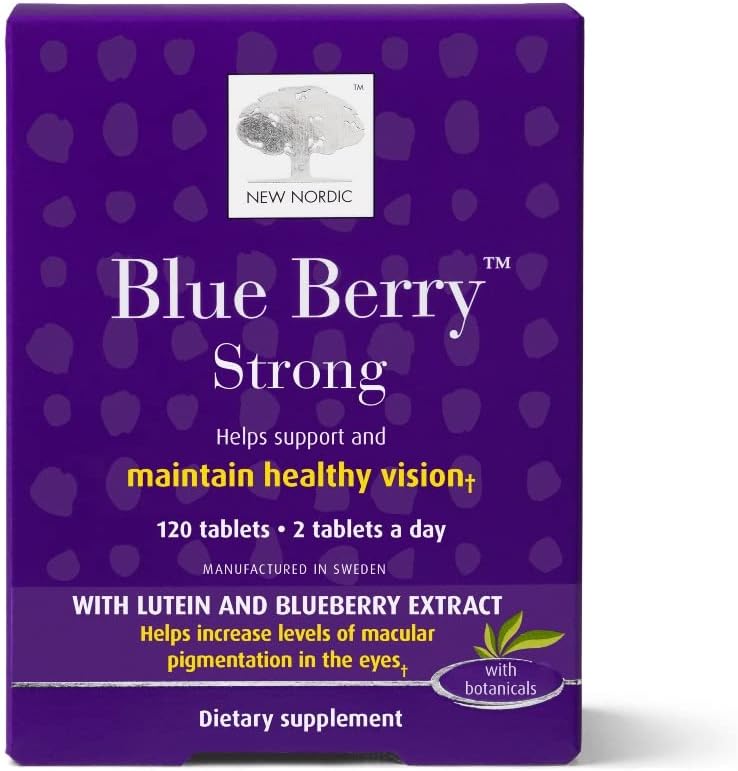 NEW NORDIC Blue Berry Strong Eye & Vision Support