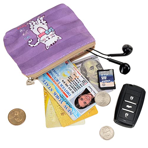 Image of Women and Girls Cute Fashion Coin Purse Wallet Bag Change Pouch Key Holder