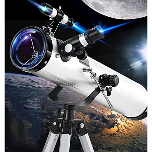 Telescopio reflector para principiantes con apertura 114 mm miniatura 1