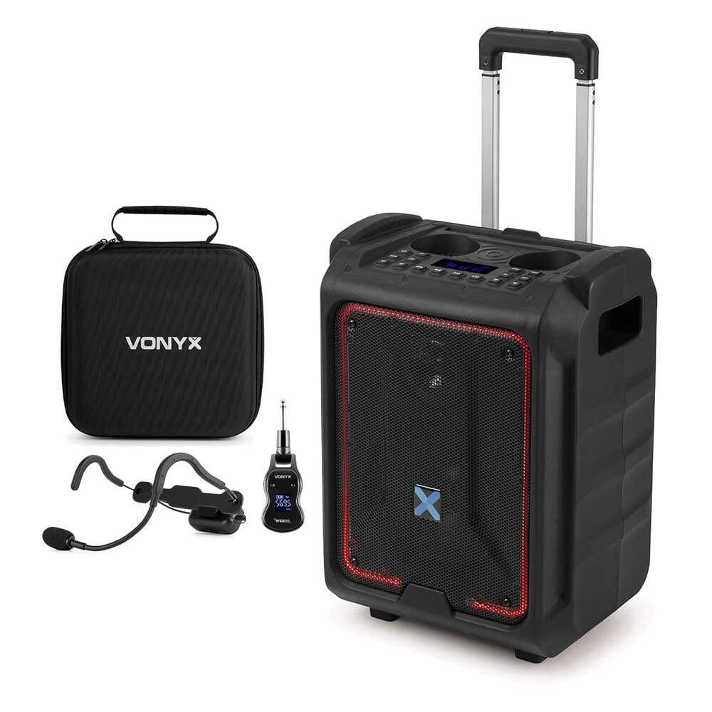 Vonyx SPLASH300 Akku Partybox Bluetooth Lautsprecher Groß, Outdoor