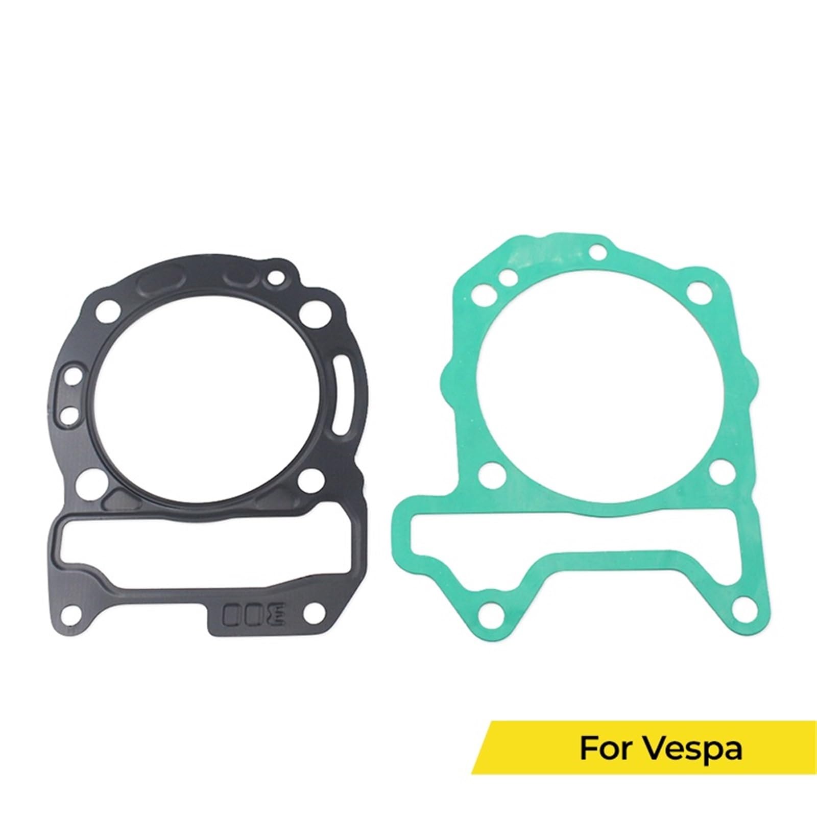 Kompletny zestaw głowic cylindrów silnika motocyklowego pasujący do Vespa GTS GTV 300 250 125, skrzyni biegów, skrzyni korbowej, sprzęgła i pokrywy