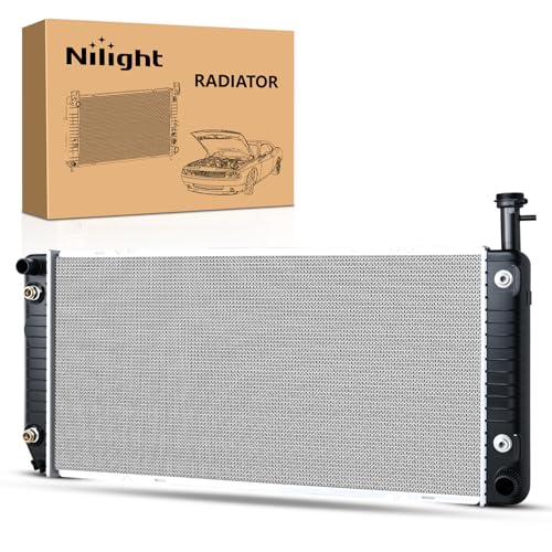 Nilight Radiator for Chevrolet Express 2500 3500, GMC Savana 3500 2500 4.8L 6.0L V 2004 2005 2006 2007 2008 2009 2010 2011 2012 2013 2014 2015 2016 2017 2018