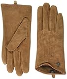 weiches Veloursleder Barts Damen Christina Gloves Handschuhe, Braun (0009-BROWN 009J), Medium