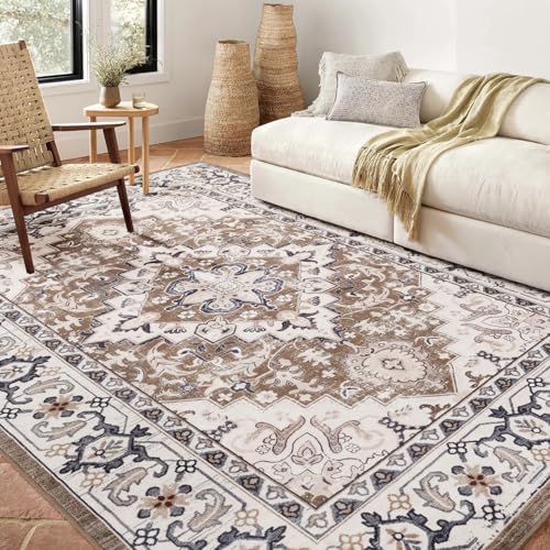 Lofus 5x7 Area Rugs for Living Room, Washable Area Rug, Rugs for ...