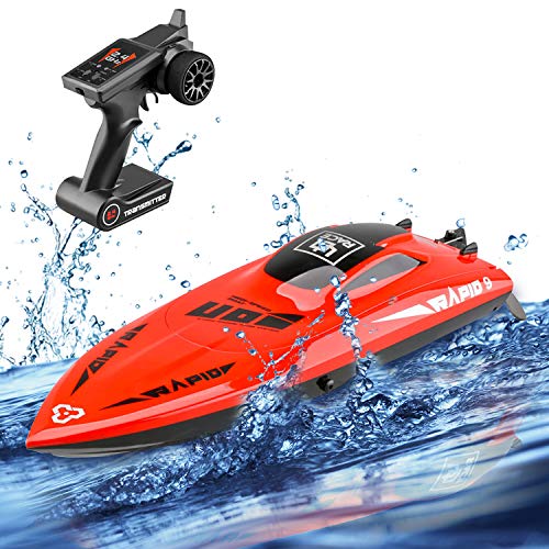 STOTOY Remote Control Boat RC Boat for Kids/Adults, High Speed Electronic RC Racing