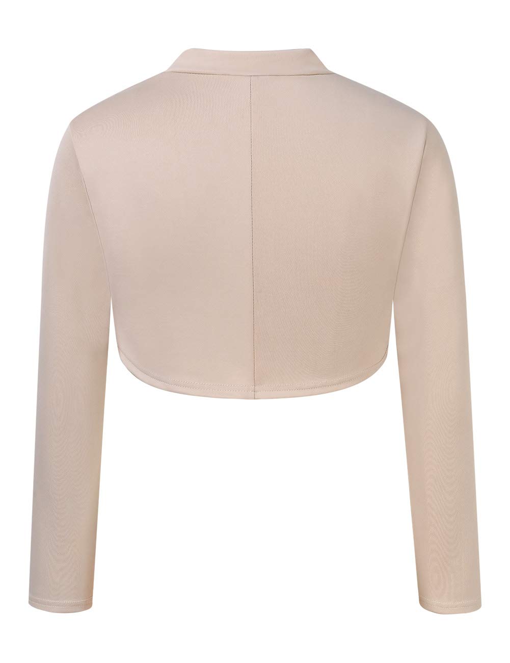 KOJOOIN Mujer Bolero Elegante Torera Cardigan Manga de 9/10 Fiesta Mujer Shrug