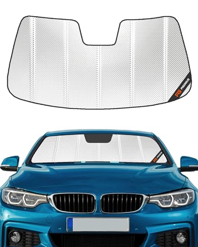 Pigenius Windshield Sun Shade for BMW 4 Series Coupe & M4 (F32/F82) 2014-2020, Fits 428i 430i 435i...