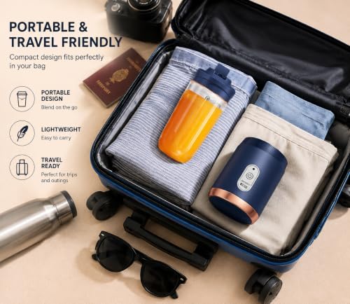 Image of Portable USB Rechargeable Blender
