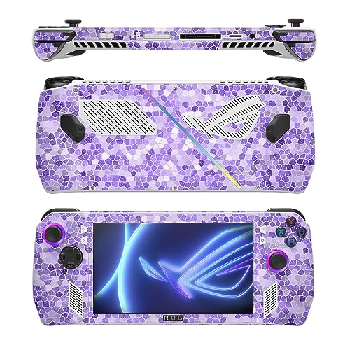 Image of MightySkins Glossy Glitter Skin Compatible with Asus ROG Ally - Stained Glass | Protective, Durable High-Gloss Glitter Finish | Easy to Apply