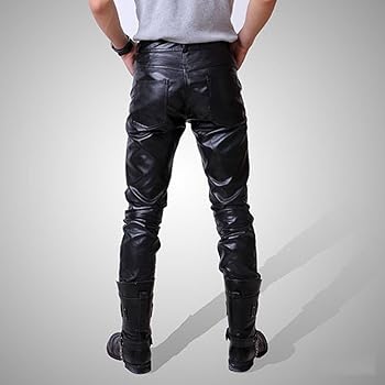 OUTLAW レザーパンツ フレア バイカー 32 L ブラック OUTLAW レザーパンツ フレア バイカー 32 L ブラック