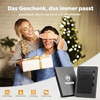 YESIIW Kartenetui Slim Wallet Kartenetui mit Münzfach Card Holder Geldbörse Herren mit RFID/NFC Schutz Portemonnaie Automatisch Pop Up Für 5-9 Karten und Banknoten – Ansicht 8
