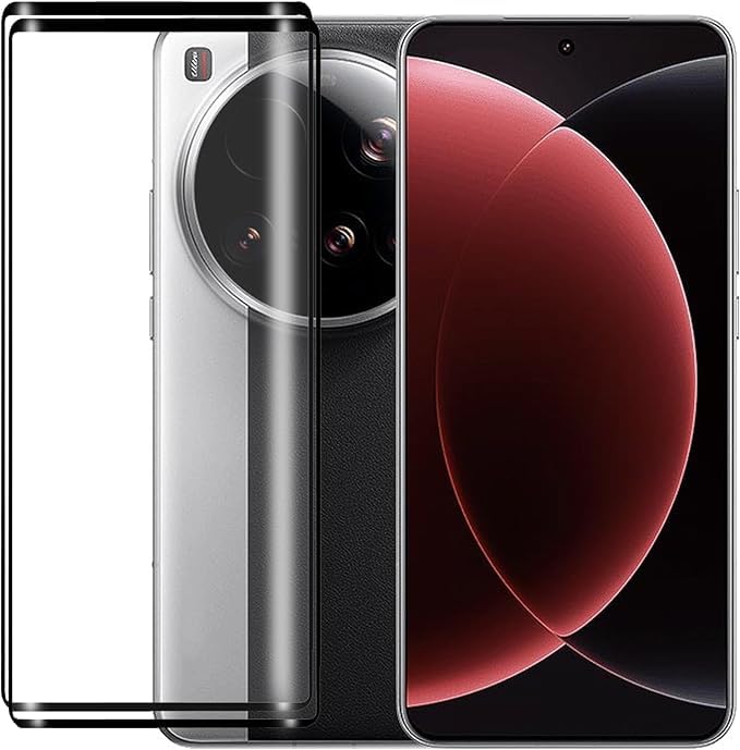 Kicvbnco 2 Pack For Xiaomi 15 Ultra Screen Protector phone film, Fingerprint Unlock Support, HD Tempered Glass, Touch Sensitive, Anti Scratch,