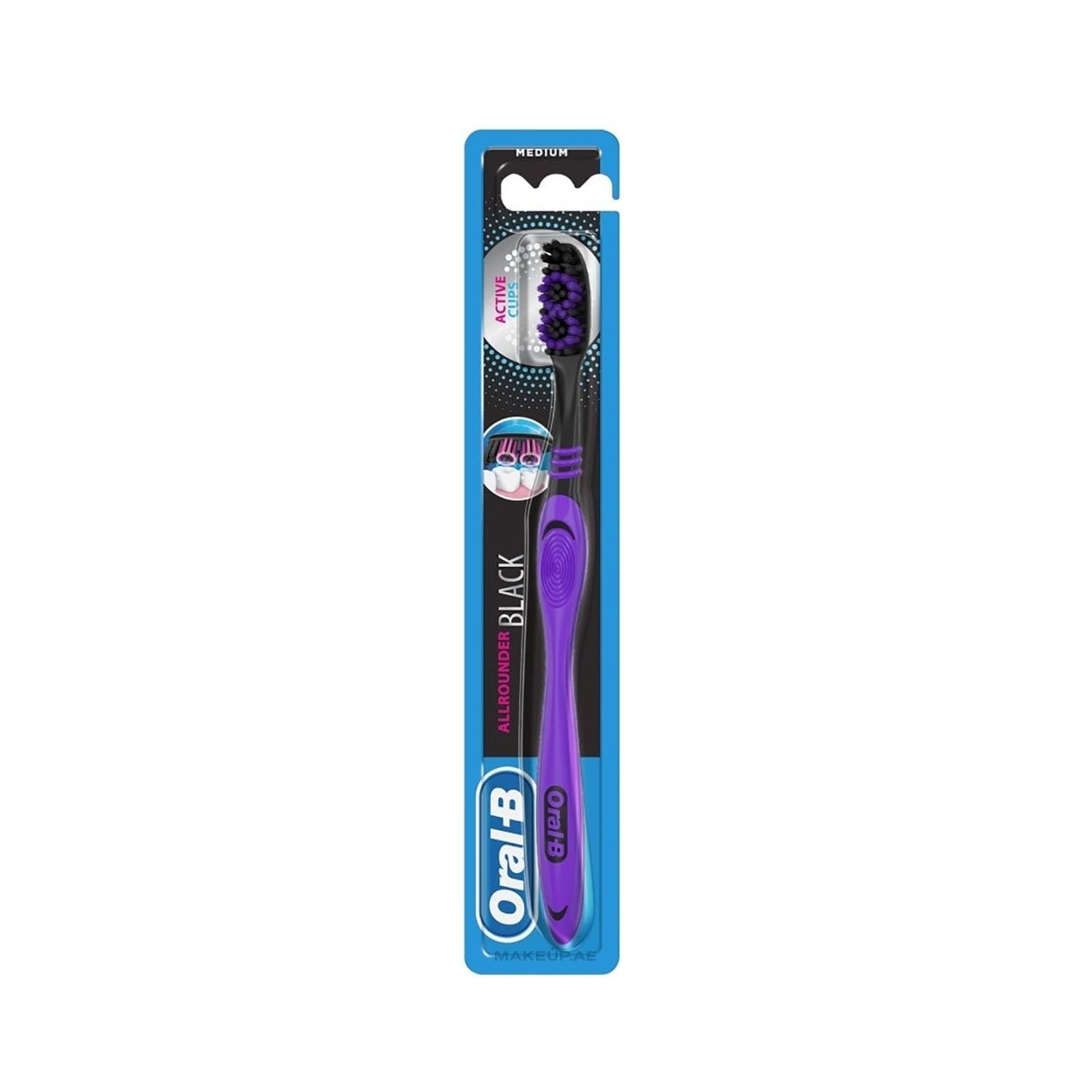 Oral B T/Brush Aa Clean Black 40 Medium