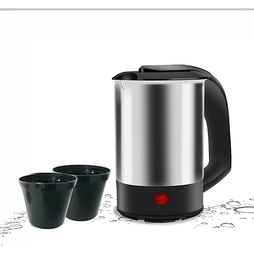 Royalkart 650 Watt Stainless Steel Electric Kettle for Trav