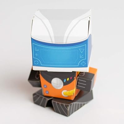 Cubles | Astronaut | Build Your Own 3D Product Figures | A Sturdy No Glue No Scissors Activity