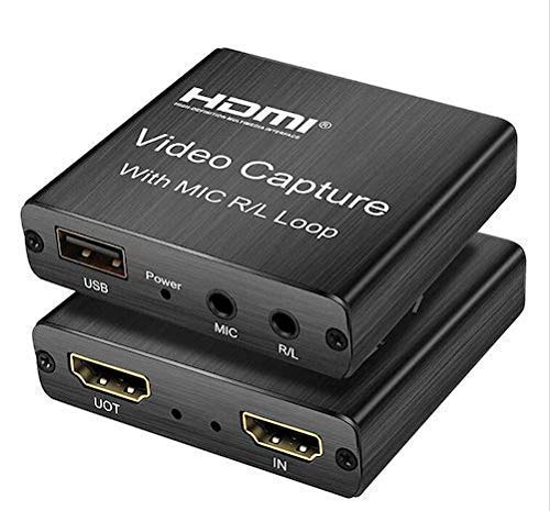 mak world MaK WOrLD® USB2.0 Capture Card HDMI Video Game Converter with Loop Out HDMI to USB Capture Device Compatible with Gaming Streaming Teaching, Video Conference, Live Broadcasting-picture-35