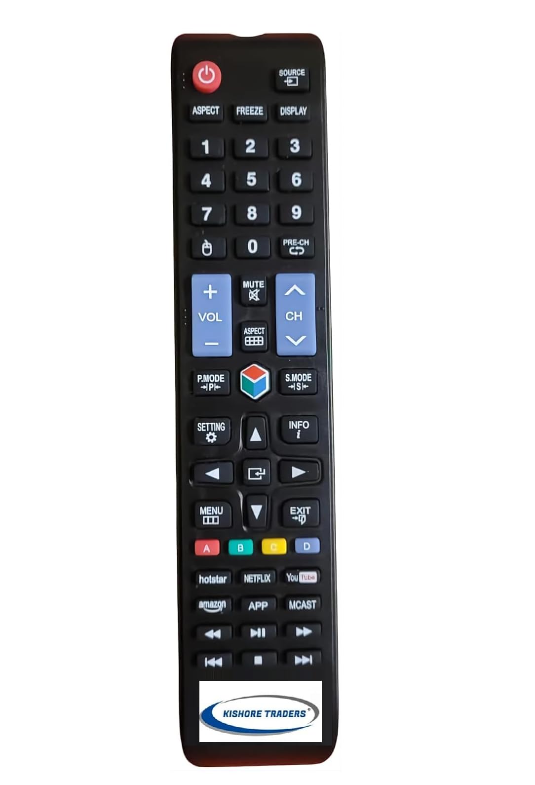 Remote Control Compatible with Sony Led Tv (Please Match Your Old Remote with Given Image for Work It Must Be Exactly Same As Shown in Image)