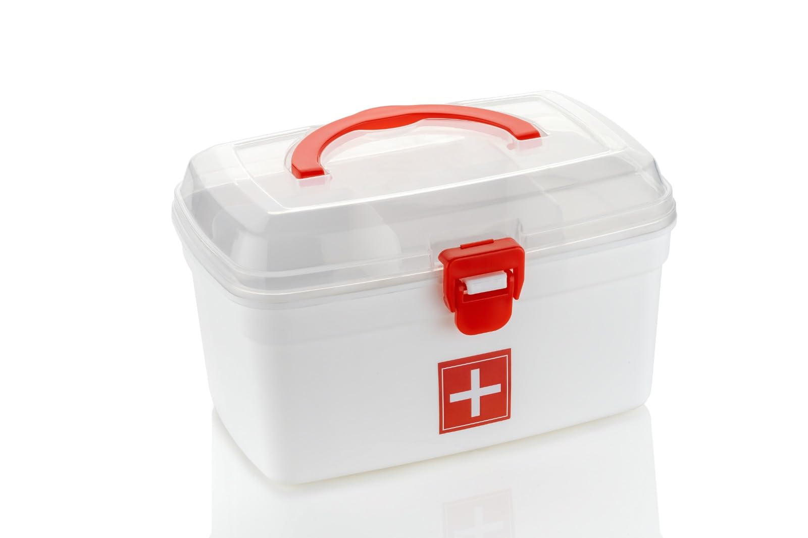 TEX-RO BPA-Free Emergency Indoor Outdoor Medical Utility Cabinet Organizer Detachable Tray Medical Box (White, Plastic) (B0CTQ5MVSR) Amazon Price History, Amazon Price Tracker