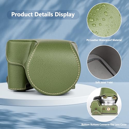 Funda para cámara Sony ZV-E10 II de piel PU protectora miniatura 5