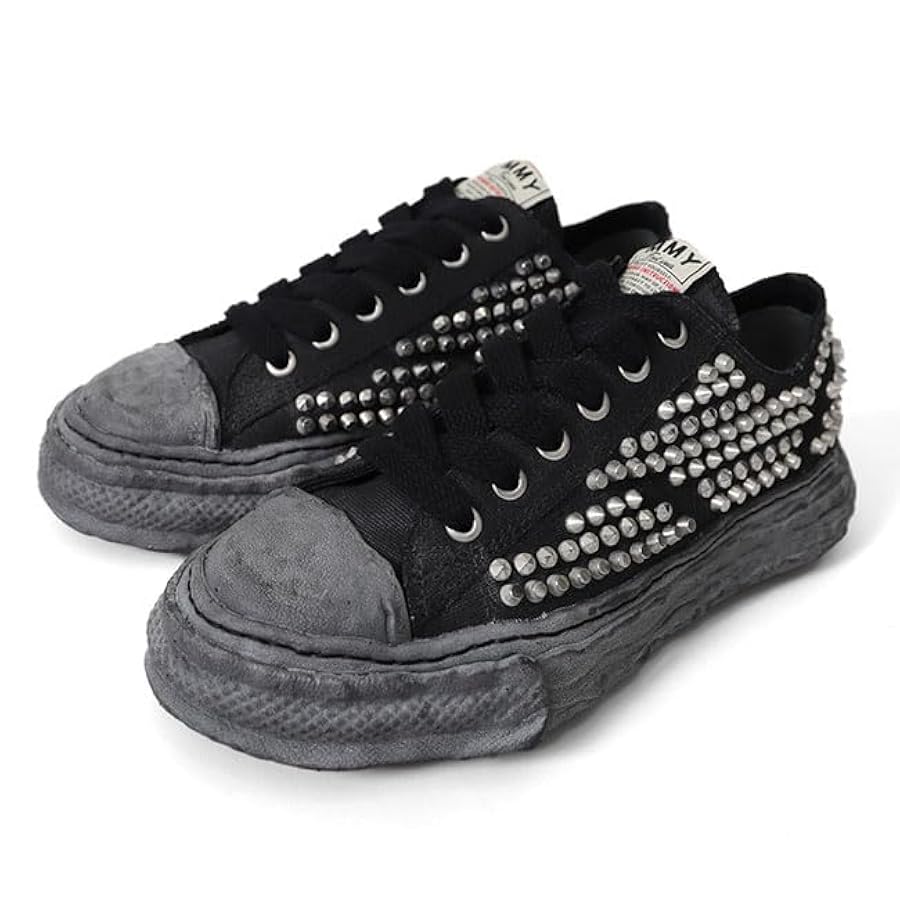 ミハラヤスヒロ　PETERSONスタッズスニーカー　43 Maison MIHARA YASUHIRO PETERSON スタッズ 43 - メルカリ