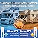CamperXlite Wohnmobil Tank Heizung Pad mit Automatischem Thermostat und Starker Klebstoff, 45cm×30cm 12V DC Fäkalientankheizung Perfekt für Wohnwagen Frischwasser/Grauwasser/Schwarzwassertank (1-Pack)