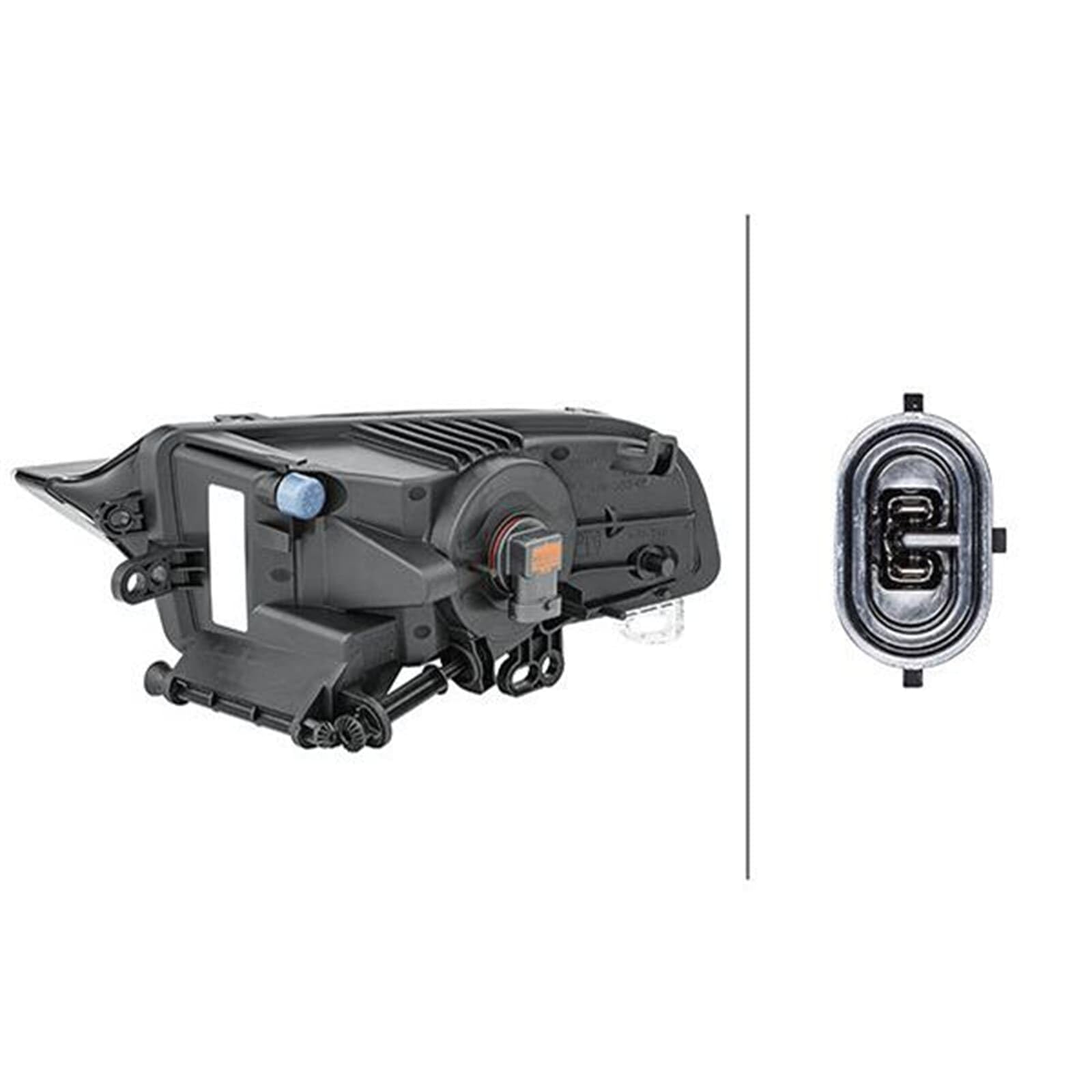 Hella Faro antiniebla 1NE 010 832-341 derecha
