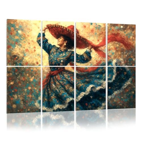 Pack de 8 Paneles Acústicos Decorativos 48"x32" Para Aislamiento Sonoro y Decoración de Pared miniatura 1