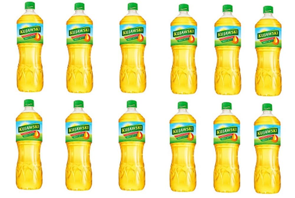 Huile de colza Kujawski 1 l x 12 de qualité supérieure n° 1 en Pologne