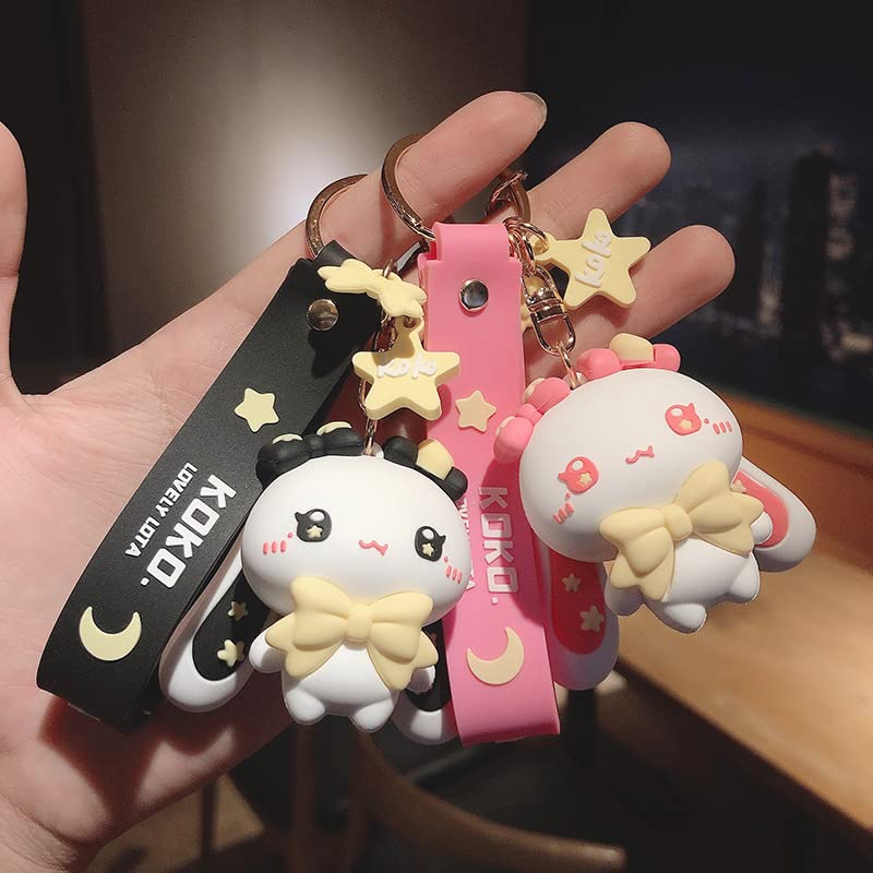 Amazon.co.jp: カートゥーン、かわいい星月うさぎのぬいぐるみ