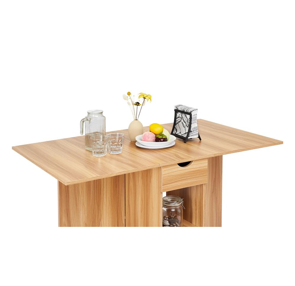 Amazon.com - Folding Dining Table, Drop Leaf Table for Small Space