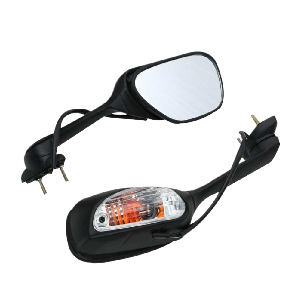 Motorradspiegel mit Blinker Kompatibel mit Suzuki GSXR600 GSXR750 2011-2017 GSXR1000 2009-2016