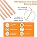 MARALANG Silver Solder 15% Silver Brazing Rods, HVAC for Copper and Plumbing Welding Rod Kit, 20 Pieces 10