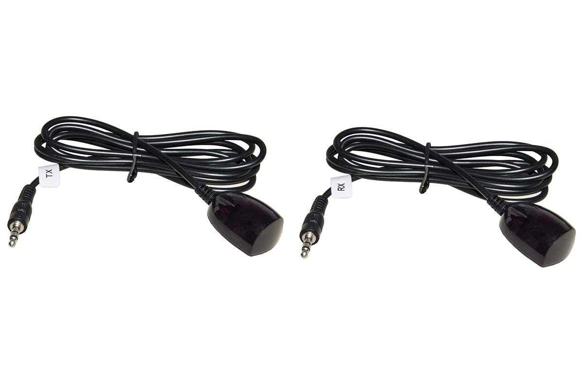 LINK LKEXT161 Extensor Hdmi Mediante Cable de Red Cat 6 hasta 60 Metros 1080P con Mando infrarrojo, Negro