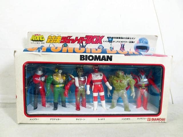 超電子バイオマン　消しゴム　レトロ　フィギュア　食玩 超電子バイオマン 消しゴム 戦隊 レトロ フィギュア 食玩