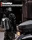 Grapelet Motorrad Hecktasche wasserdicht sozius gepäcktasche ABS Hartschalen Motorrad helmtasche mit erweiterbarem Stauraum 24L-35L Reisetasche Tasche