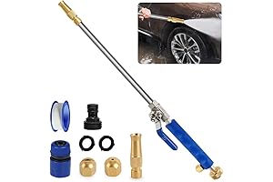 Jet Nozzle Power Washer | 2-in-1 Wand + Watering Sprayer | Versatile...