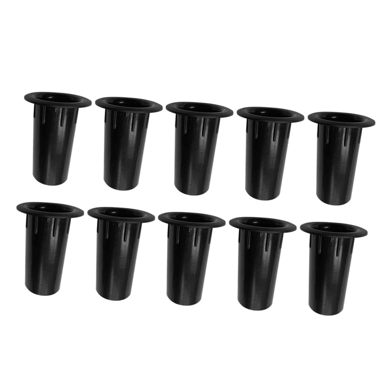 Sosoport 10Pcs Bass Reflex Tube Speaker Replacement Port Stain Resistant Subwoofer Supply Easy Install Design for Enhanced Sound Quality
