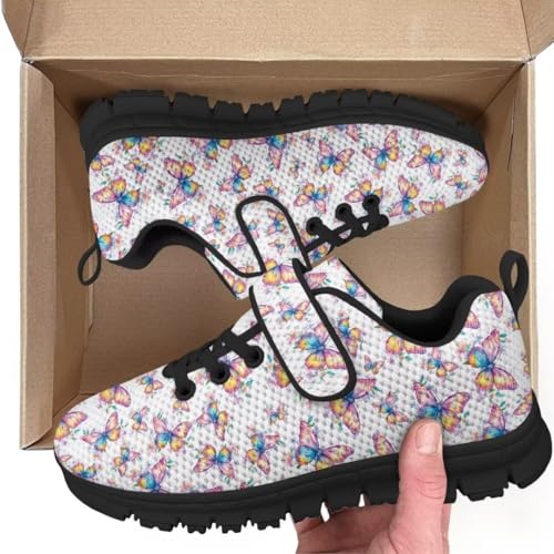 Girls Cute Sneakers Hook and Loop Closure One Strap Unisex Child Non Slip Lightweight Shoes for Outdoor2