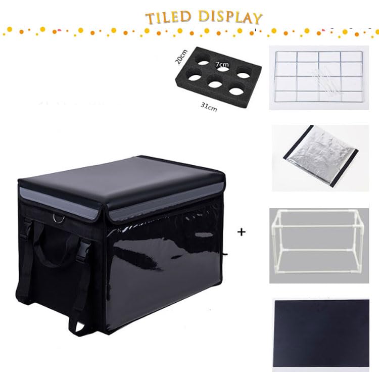 Amazon | 62L 配達 バッグ 防水 デリバリーバッグ クーラーボックス