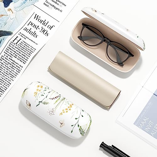 Image of Eyeglasses Case, Hard Shell Protective Case for Glasses, Unisex for Women Men