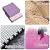 12Pcs Interlocking Carpet Tiles,12"x 12" Plush Interlocking Foam Carpet Tile with Border,Fluffy Play Mat Floor Tiles Thick Padded Squares Foam Tile for Playroom Decor (White+Grey+Black)