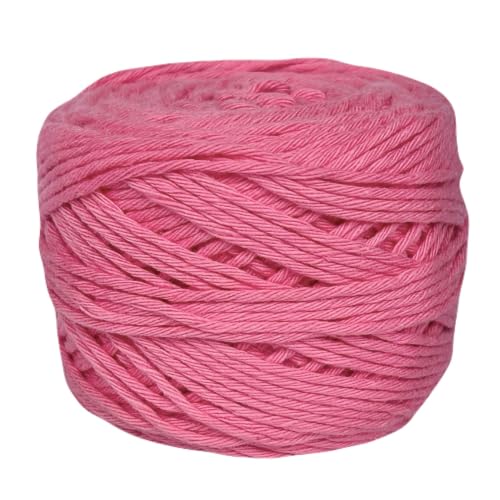 Image of Crochet Now 100% Cotton Yarn 8 Ply (100 Grams) goes with 5-6mm Hooks (Dark Pink)