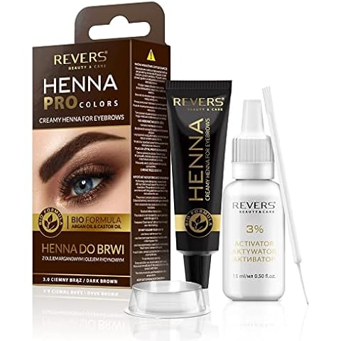 Kit de cejas con aceite de argán y ricino Rever Cover