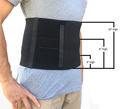 Miniatura 6 de Alpha Medical Envoltura de soporte de carpeta abdominalcarpeta quirúrgicasoporte de herniadispositivo de reducción de hernia abdominal (longitud