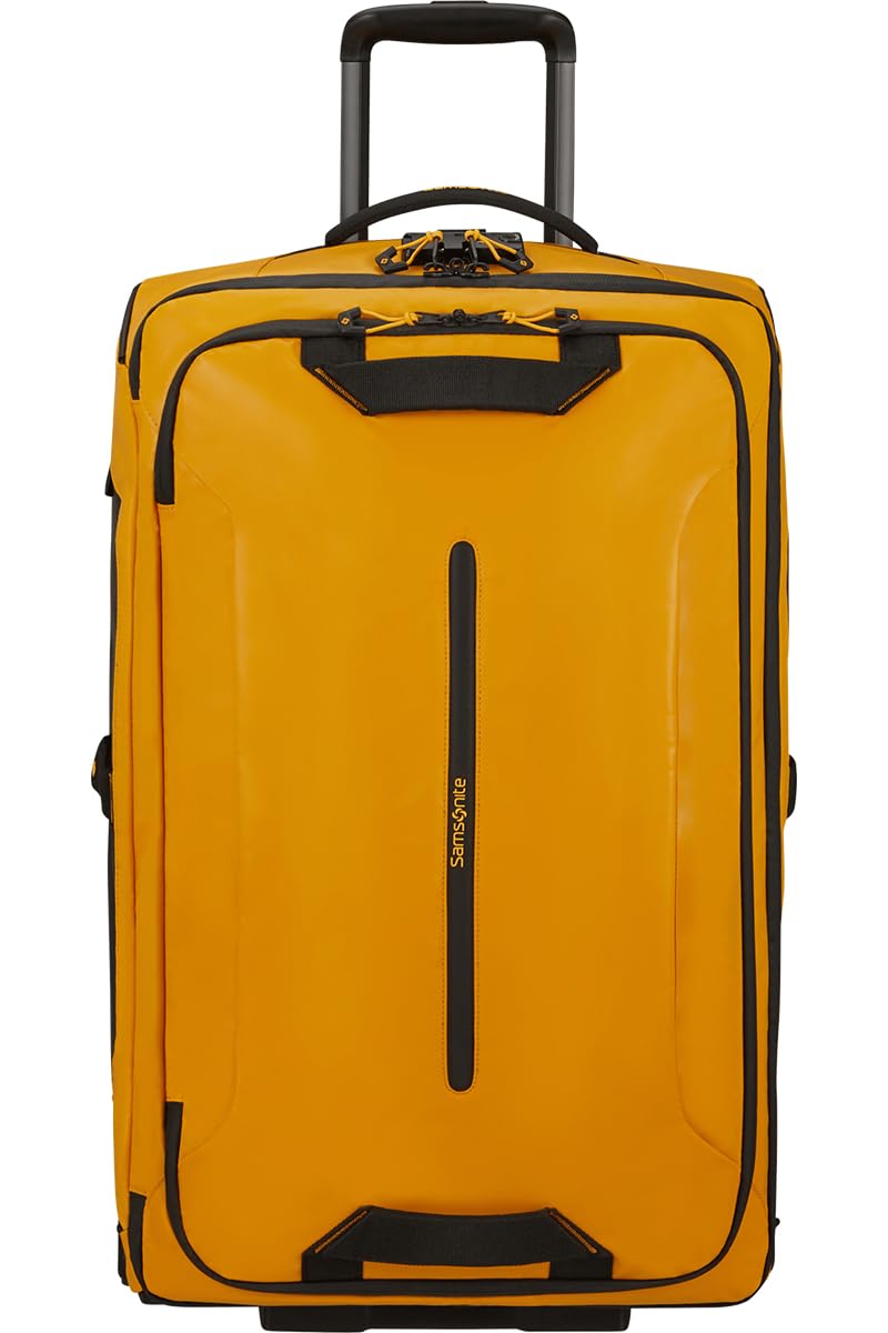Samsonite Ecodiver - Bolsa de lona con ruedas, tamaño 67 cm, color amarillo 1924